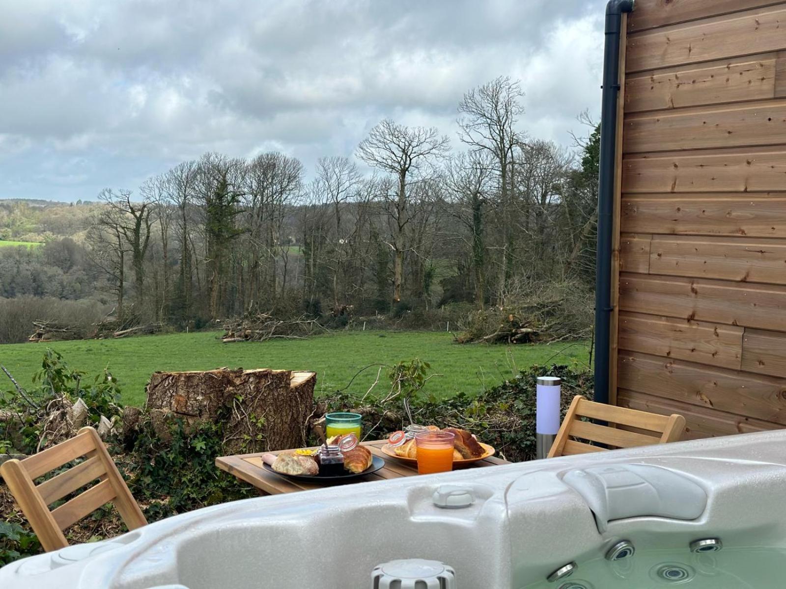La Cabane D'Emma Spa&Sauna Prive Bannalec Esterno foto