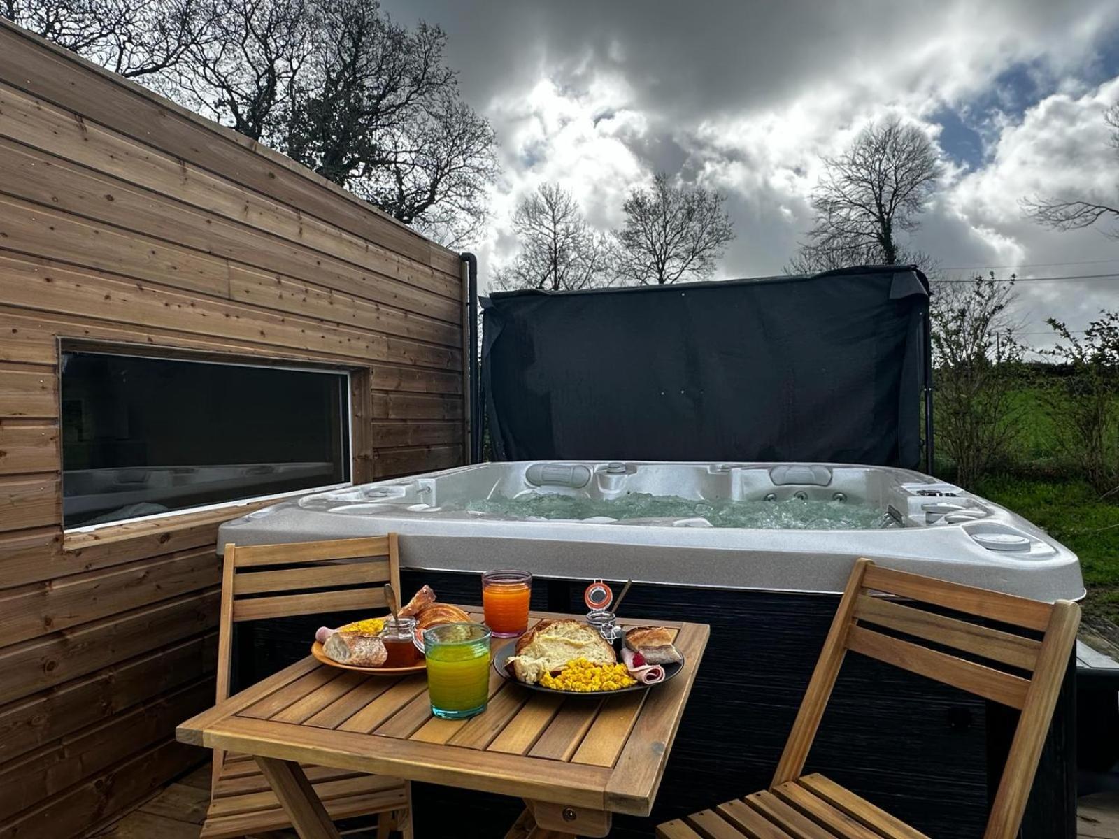 La Cabane D'Emma Spa&Sauna Prive Bannalec Esterno foto