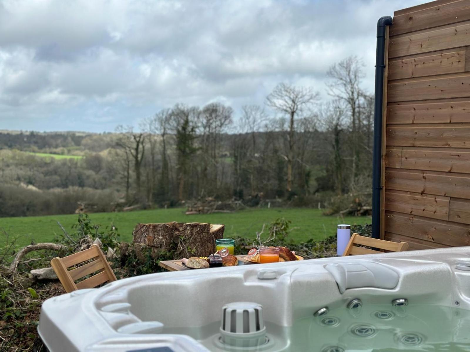 La Cabane D'Emma Spa&Sauna Prive Bannalec Esterno foto